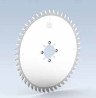 Trimming and sizing sawblades