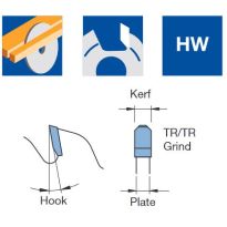 BlackTron Saw Blades - Ripping For Glue Line Finish Diehl Machine