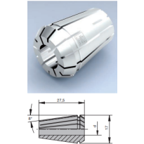 Collet chucks Collets, type ER, DIN ISO 15488 Diamater range 6-13 mm, ER 20, Type 428E, DIN ISO 15488