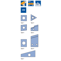 Leitz 009546 58 Flat scrapers