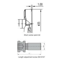 Leitz 034800 Shank 10 mm