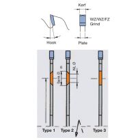 Leitz 166000 Grooving on CNC machining centers