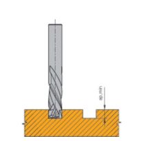 Leitz 737308635 Compression Router bit