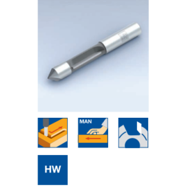 Panel pilot router cutter